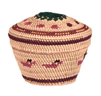 Makah Neah Bay Washington Lidded Basket