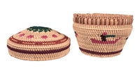 Makah Neah Bay Washington Lidded Basket