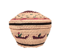 Makah Neah Bay Washington Lidded Basket