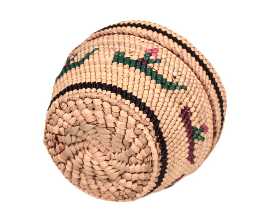 Makah Neah Bay Washington Lidded Basket