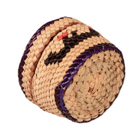 Makah Neah Bay Washington Lidded Basket