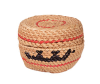 Makah Neah Bay Washington Lidded Basket