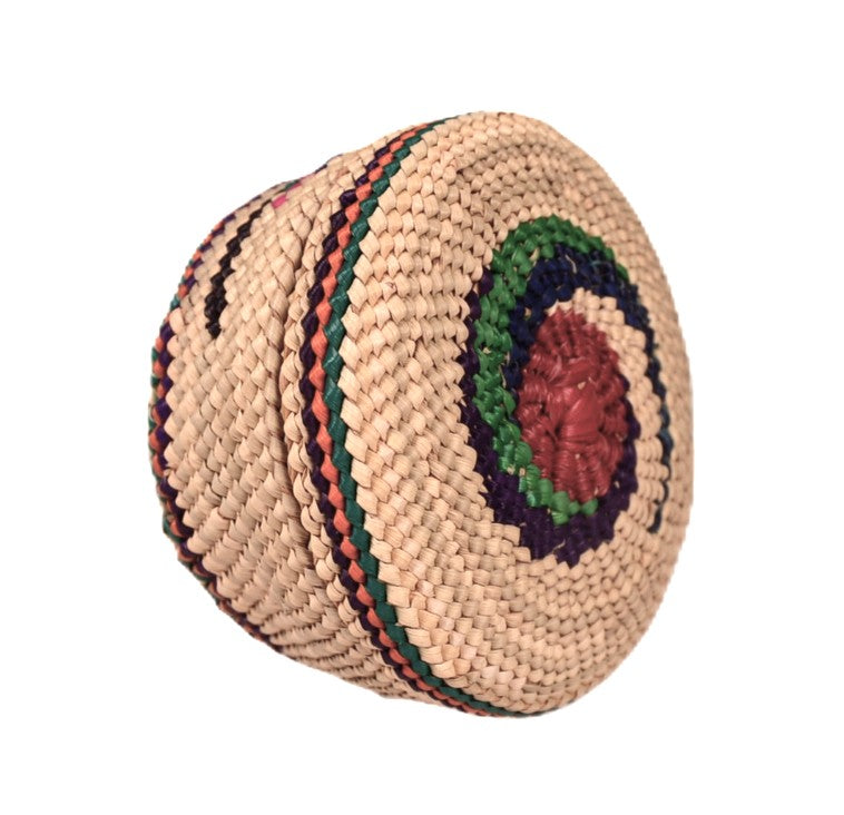 Makah Neah Bay Washington Lidded Basket