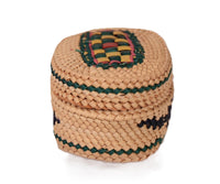 Makah Neah Bay Washington Lidded Oval Basket