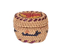 Makah Neah Bay Washington Lidded Basket