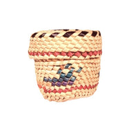 Makah Neah Bay Washington Lidded Basket