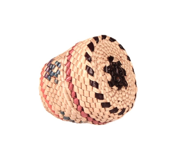 Makah Neah Bay Washington Lidded Basket