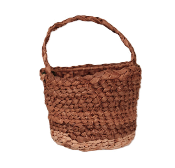 Makah Neah Bay Washington Open Basket with Handle