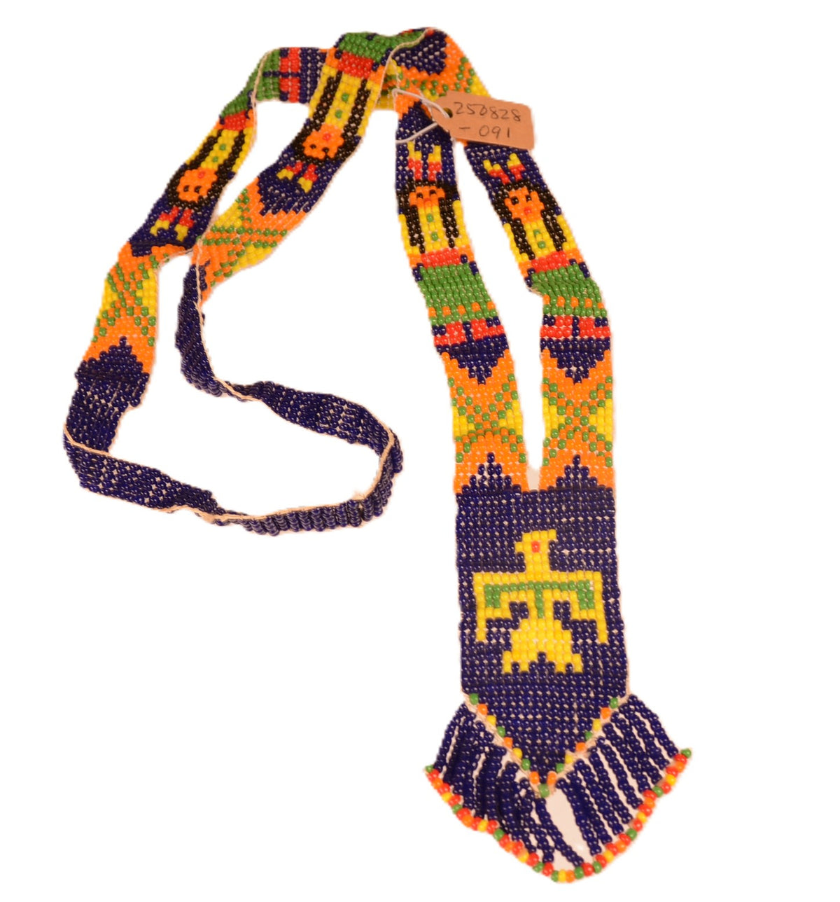 Plateau Beaded Weaved Necklace