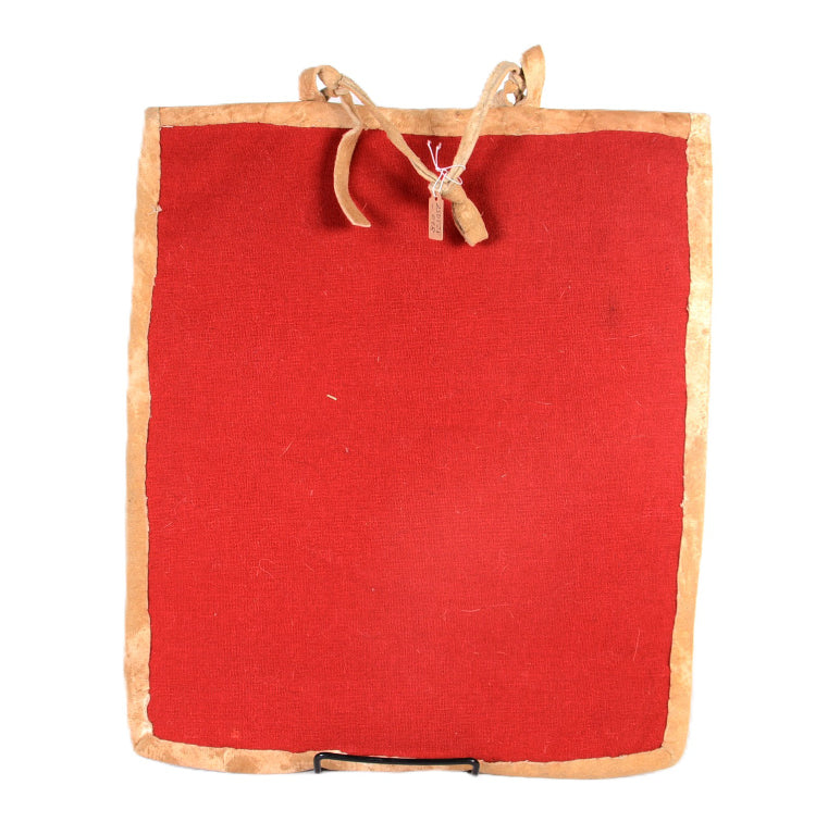Plateau Flag Pictorial Beaded Pouch