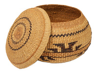 Yurok Lidded Basket