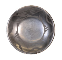 San Ildefonso Pueblo Plate Pottery By Maria & Popovi