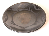 San Ildefonso Pueblo Plate Pottery By Maria & Popovi