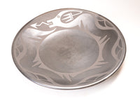 San Ildefonso Pueblo Plate Pottery By Maria & Popovi
