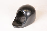 San Ildefonso Pueblo Miniature Blackware Oven "Horno" Pottery By Maria + Santana