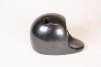 San Ildefonso Pueblo Miniature Blackware Oven "Horno" Pottery By Maria + Santana