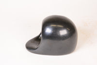 San Ildefonso Pueblo Miniature Blackware Oven "Horno" Pottery By Maria + Santana