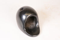 San Ildefonso Pueblo Miniature Blackware Oven "Horno" Pottery By Maria + Santana