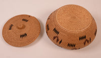 Washoe Polychrome Lidded Basket