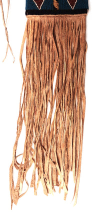 Plateau, Nez Perce Beaded Hide Tobacco Bag