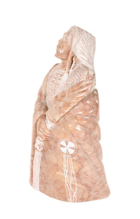 Navajo Alabaster Sculpture By Alvin K. Marshall