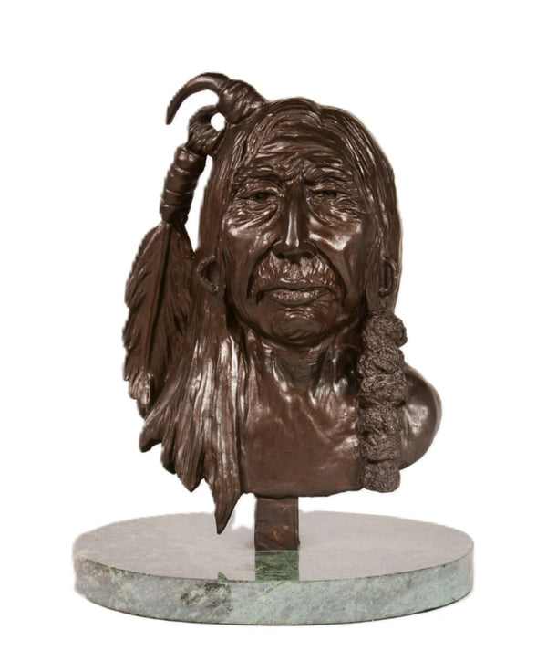 Bronze Bust By Charles Marion Russell