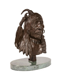 Bronze Bust By Charles Marion Russell
