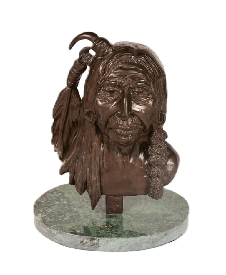 Bronze Bust By Charles Marion Russell