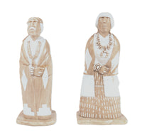 Pair of Alabaster Sculptures