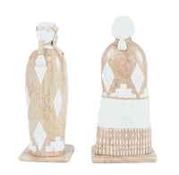Pair of Alabaster Sculptures