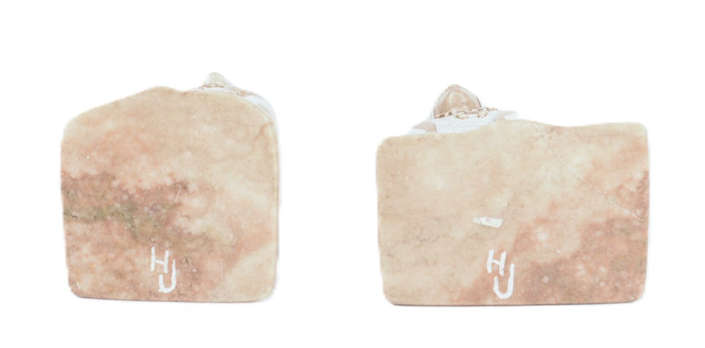Pair of Alabaster Sculptures