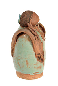 Ceramic Native Figure By VKS