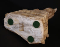 Navajo Alabaster Sculpture Eagle By Jim Harvey