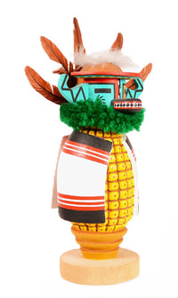 Hopi Corn Badger Kachina Doll By Evans D. Nuvamsa