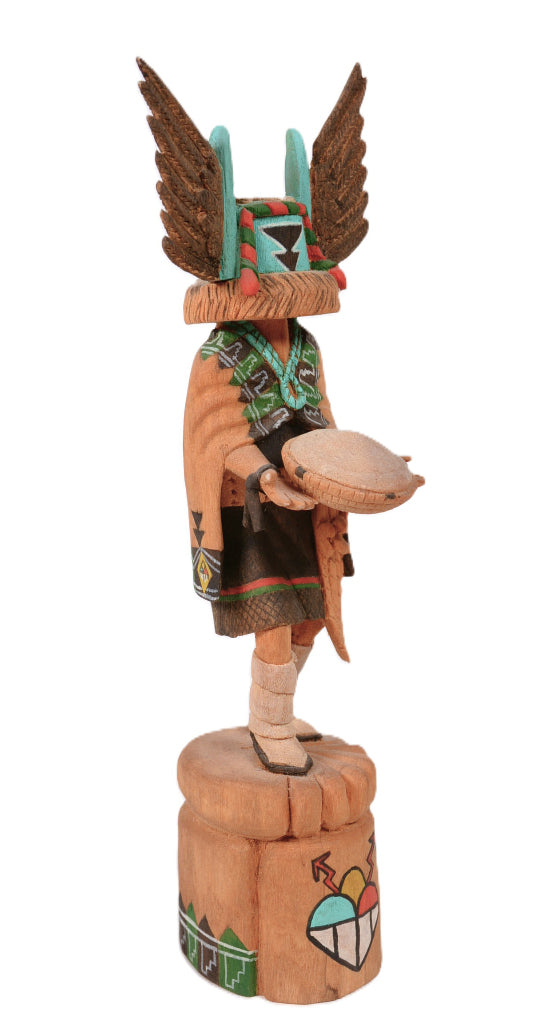 Hopi Pueblo Crow Mother Kachina Doll By Stacy Nahsonhoya