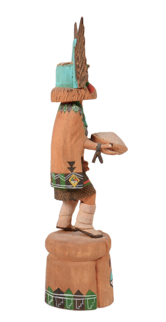 Hopi Pueblo Crow Mother Kachina Doll By Stacy Nahsonhoya