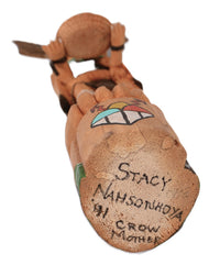 Hopi Pueblo Crow Mother Kachina Doll By Stacy Nahsonhoya