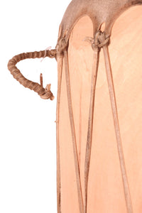 Taos Pueblo Indian Tall Log Drum