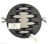 Navajo Round Rug By Barbara Begay