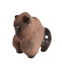 Santa Clara Pueblo Pottery Bison By Erun Naranjo