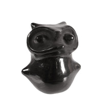 Santa Clara Pueblo Owl Black Pottery By Dorothy and Paul