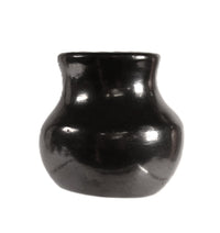 Santa Clara Pueblo Mini Olla Black Pottery By Anita Suazo