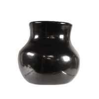 Santa Clara Pueblo Mini Olla Black Pottery By Anita Suazo