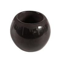 Santa Clara Pueblo Small Pot Black Pottery By Myra Sisnares
