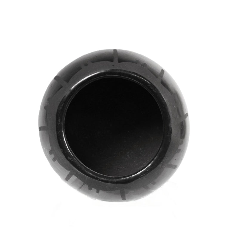 Santa Clara Pueblo Small Pot Black Pottery By Myra Sisnares