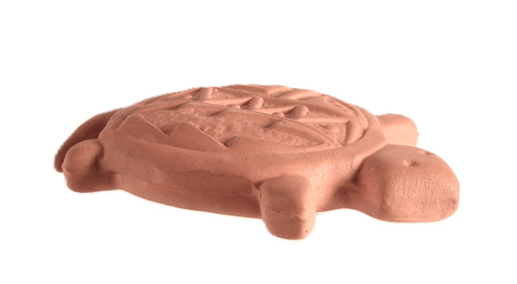 Santa Clara Pueblo Terra Cotta Turtle Pottery By Scioto