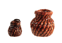 Apache Pine Pitched with Horsehair Lugs Tus Baskets