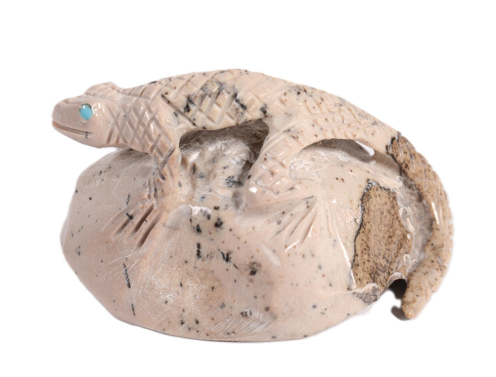 Zuni Pueblo Lizard Fetish By Nelson Yatsattie