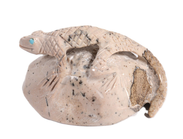Zuni Pueblo Lizard Fetish By Nelson Yatsattie