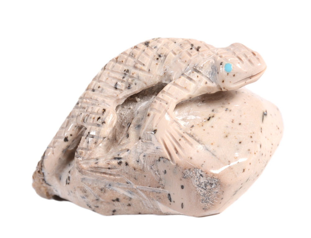 Zuni Pueblo Lizard Fetish By Nelson Yatsattie
